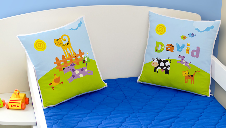 poduszki dekoracyjne dla dzieci